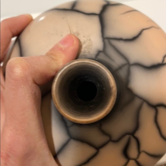 Blush pottery piece - Picture 4 of 5